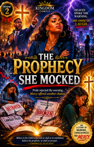Cover of Mercy Over Judgment Episode 2: The Prophecy She Mocked by Kingdom Comics
